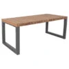 Tafel Milos Eucalyptushout -Huishoudelijke Artikelen Korting 123 1033
