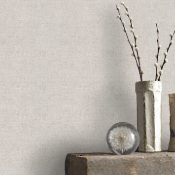Superfresco Easy Vliesbehang Uni Linnen Zand 103977 4 Superfresco Easy Vliesbehang Uni Linnen Zand 103977 - Afbeelding 2