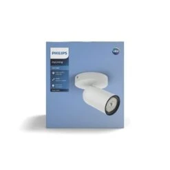 Philips Opbouwspot MyLiving Pongee LED Wit 5.5W -Huishoudelijke Artikelen Korting 123 1091