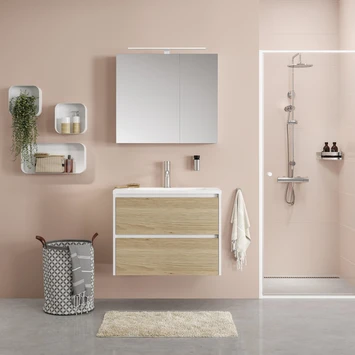 Tiger Spiegelverlichting Ancis Wit 60cm 5 Tiger Spiegelverlichting Ancis Wit 60cm - Afbeelding 3