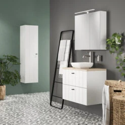 Tiger Spiegelverlichting Ancis Wit 60cm 17 Tiger Spiegelverlichting Ancis Wit 60cm -Huishoudelijke Artikelen Korting 123 1117