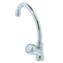 Handson Fonteinkraan Thomas C-uitloop Met Draaiknop Chroom -Huishoudelijke Artikelen Korting 123 1144