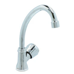 Handson Fonteinkraan Thomas C-uitloop Met Draaiknop Chroom -Huishoudelijke Artikelen Korting 123 1148