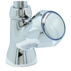 Handson Fonteinkraan Thomas C-uitloop Met Draaiknop Chroom -Huishoudelijke Artikelen Korting 123 1150