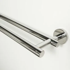 Tiger Dubbel Handdoekrek Boston Chroom -Huishoudelijke Artikelen Korting 123 1164