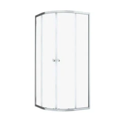 Sealskin Hooked Vierdelige Kwartronde Douchecabine Met Schuifdeuren 90x90x200 Cm, 6 Mm Helder Veiligheidsglas Met Antikalklaag Zilver Hoogglans -Huishoudelijke Artikelen Korting 123 1174