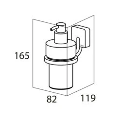 Tiger Zeepdispenser Impuls Hangend RVS -Huishoudelijke Artikelen Korting 123 1207