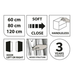 Tiger Karlo Kolomkast Chalet Eiken 160 Cm -Huishoudelijke Artikelen Korting 123 1257