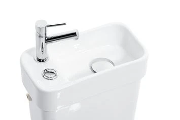 Allibert WC-pack Met Ingebouwde Handenwasser 4 Allibert WC-pack Met Ingebouwde Handenwasser - Afbeelding 2