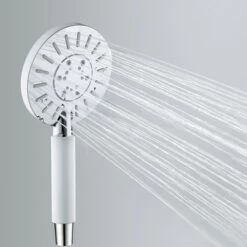 Tiger Regendoucheset Akcent Met Kraan Chroom Wit -Huishoudelijke Artikelen Korting 123 1294