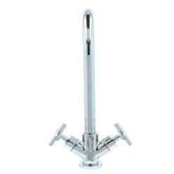 Aqualino Keukenkraan Ceronda 2-knops Chroom -Huishoudelijke Artikelen Korting 123 1313