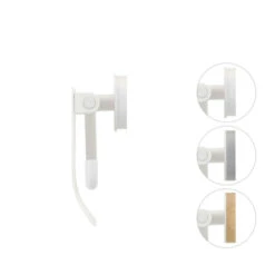 Tiger Toiletrolhouder Urban Wit Met Klep -Huishoudelijke Artikelen Korting 123 1325