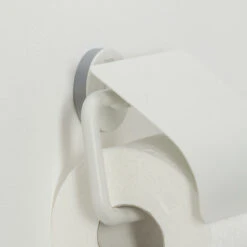 Tiger Toiletrolhouder Urban Wit Met Klep -Huishoudelijke Artikelen Korting 123 1329