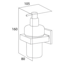 Tiger Zeepdispenser Items Hangend RVS -Huishoudelijke Artikelen Korting 123 1345