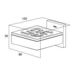 Tiger Zeepbakje Items Hangend RVS 9 Tiger Zeepbakje Items Hangend RVS -Huishoudelijke Artikelen Korting 123 1349