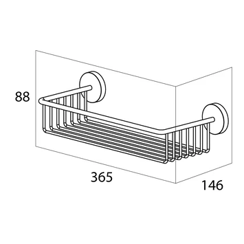Handson Wandkorf Smart RVS 5 Handson Wandkorf Smart RVS - Afbeelding 3