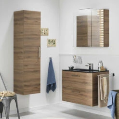 TIGER S-line Spiegelkast 60cm Chalet Eiken -Huishoudelijke Artikelen Korting 123 1381