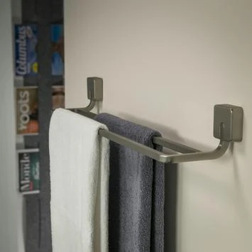 Tiger Dubbel Handdoekrek Impuls RVS 5 Tiger Dubbel Handdoekrek Impuls RVS - Afbeelding 3