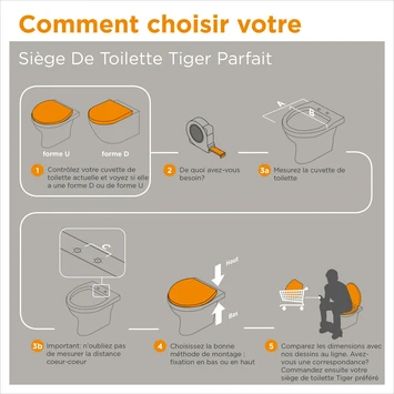 Tiger WC Bril Mississippi Wit Hout Met Softclose 11 Tiger WC Bril Mississippi Wit Hout Met Softclose - Afbeelding 9