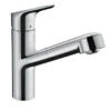 Hansgrohe Keukenkraan Focus M43 Met Hendel En Uittrekbare Sproeikop Chroom 150 -Huishoudelijke Artikelen Korting 123 1440