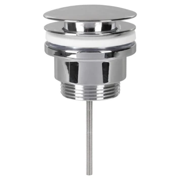 Differnz Wastafelafvoerploeg Click Pop-up Chroom 3 Differnz Wastafelafvoerploeg Click Pop-up Chroom