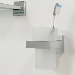 Tiger Bekerhouder Items Hangend Met Beker Chroom -Huishoudelijke Artikelen Korting 123 1493