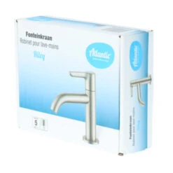 Atlantic Fonteinkraan Riley Met Hendel RVS 22 Atlantic Fonteinkraan Riley Met Hendel RVS -Huishoudelijke Artikelen Korting 123 1515