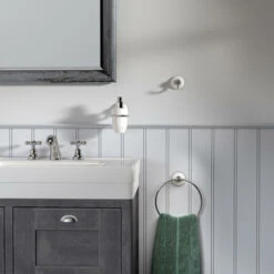 Tiger Ivy Zeepdispenser 200ml Chroom/wit Keramiek -Huishoudelijke Artikelen Korting 123 1583