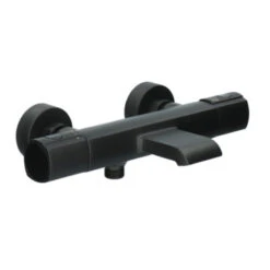 Absolut Thermostatische Badkraan Absi Zwart -Huishoudelijke Artikelen Korting 123 1626