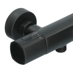 Absolut Thermostatische Badkraan Absi Zwart -Huishoudelijke Artikelen Korting 123 1627