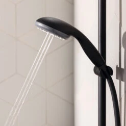 Grohe Douchesysteem Vitalio Start 250 Rond Met Thermostaatkraan QuickFix Mat Zwart -Huishoudelijke Artikelen Korting 123 1681
