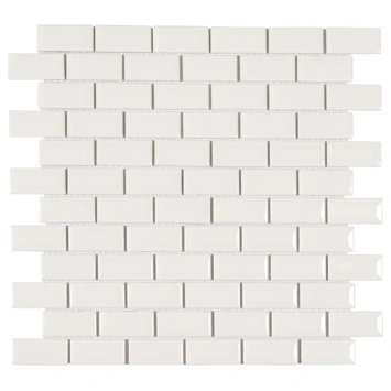 Mozaïektegel Mini Metro Wit 32,2x29,8 Cm 4 Stuks 3 Mozaïektegel Mini Metro Wit 32,2x29,8 Cm 4 Stuks