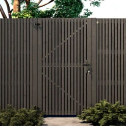 Tuinpoort Andalusië Verticaal Zwart -Huishoudelijke Artikelen Korting 123 322