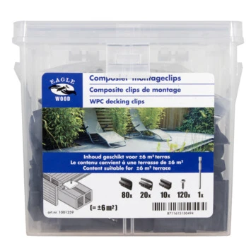 HKC Kunststof Clips - 110 Stuks 6 HKC Kunststof Clips - 110 Stuks - Afbeelding 4