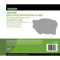 Tuinsethoes 245x205x95 Cm 5 Tuinsethoes 245x205x95 Cm -Huishoudelijke Artikelen Korting 123 429