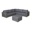 Loungeset Tortona Grijs 2 Loungeset Tortona Grijs -Huishoudelijke Artikelen Korting 123 477