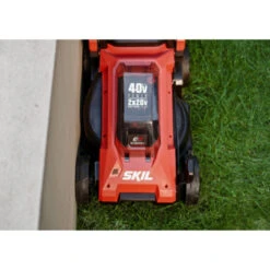 SKIL 20V Grasmaaier 0130BA Brushless 34cm + 2 Accu's 2,0Ah + Snellader -Huishoudelijke Artikelen Korting 123 560