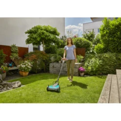 Gardena 18V Grasmaaier HandyMower 22cm Incl. 2,5Ah Accu + Lader -Huishoudelijke Artikelen Korting 123 569
