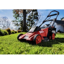 SKIL 40V Grasmaaier Brushless 49cm Incl. 5.0Ah Accu + Snellader -Huishoudelijke Artikelen Korting 123 709