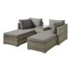 Loungeset Santiago Antraciet -Huishoudelijke Artikelen Korting 123 874
