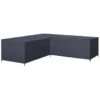 Loungesethoes L-vorm 250X250 Cm -Huishoudelijke Artikelen Korting 123 906