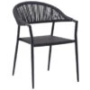Stoel Lavandou Zwart -Huishoudelijke Artikelen Korting 123 924