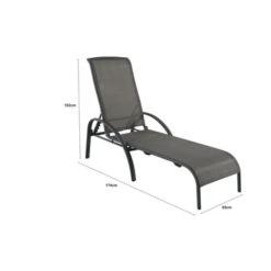 Ligbed Toledo Antraciet 7 Ligbed Toledo Antraciet -Huishoudelijke Artikelen Korting 123 934