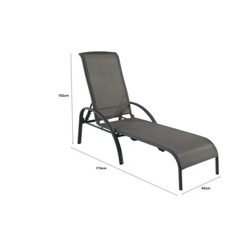 Ligbed Toledo Antraciet 5 Ligbed Toledo Antraciet - Afbeelding 3