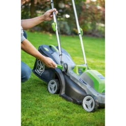 LUX 20V Accu Grasmaaier 33cm Incl. 2 Accu's 4,0Ah + Lader -Huishoudelijke Artikelen Korting 123 947