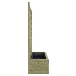 Bloembak Met Dubbele Trellis 90x40 Cm -Huishoudelijke Artikelen Korting 123 991